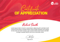 Certificate Template A4