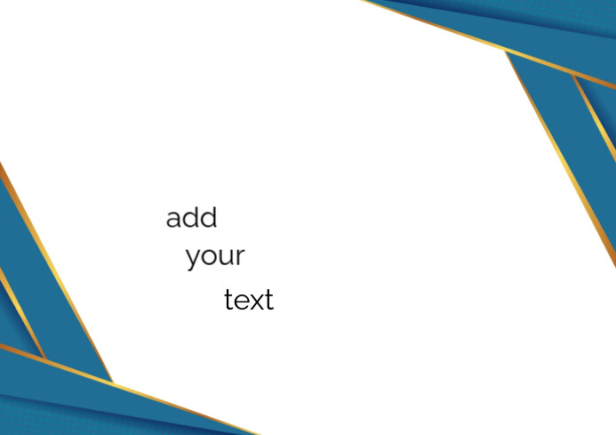 Certificate template A4