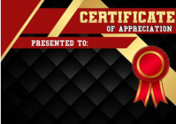 Certificate template Ikhadi leposi