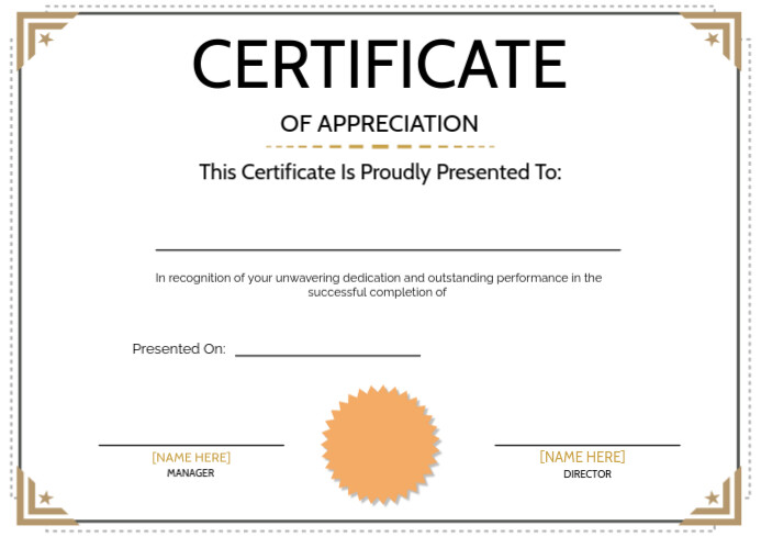 Copy of Certificate Template | PosterMyWall