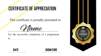 certificate template