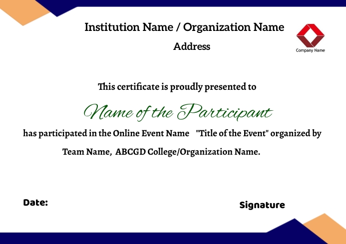 Certificate_1 Template | PosterMyWall