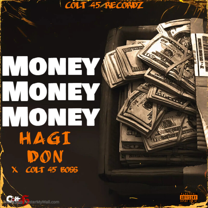money Cover music Album art trap mixtape rap | PosterMyWall