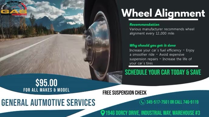 Brake Replacement Ad Examples Copy of Copy of Car Repair Service Digital Advertisement | PosterMyWall