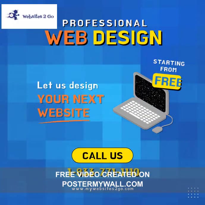 Web Design Company Video Ad | PosterMyWall