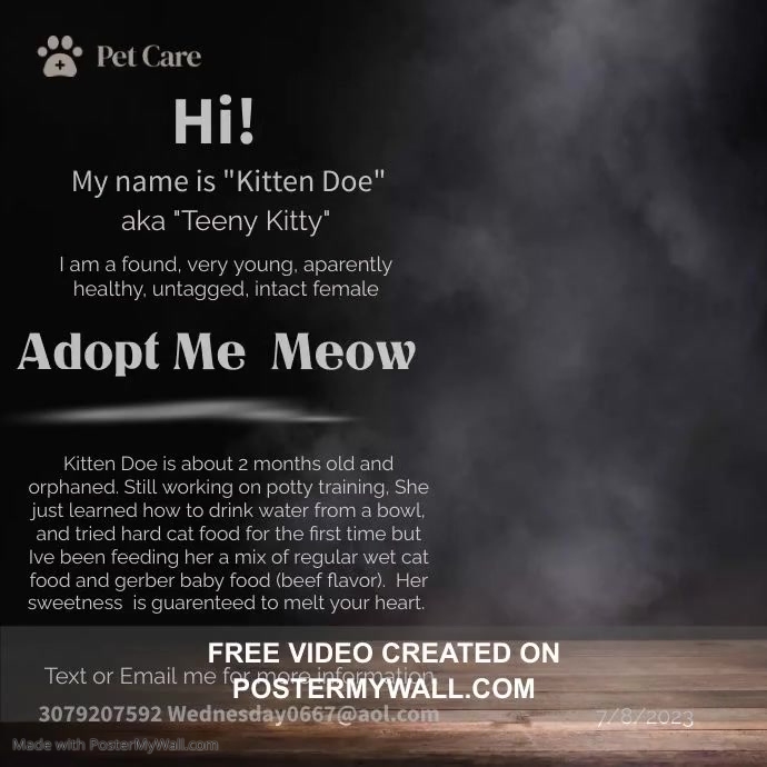 Dog Adoption Ads PosterMyWall