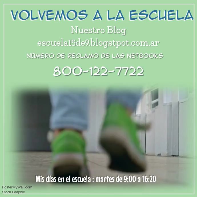 Back to School Sale Video Square (1:1) template