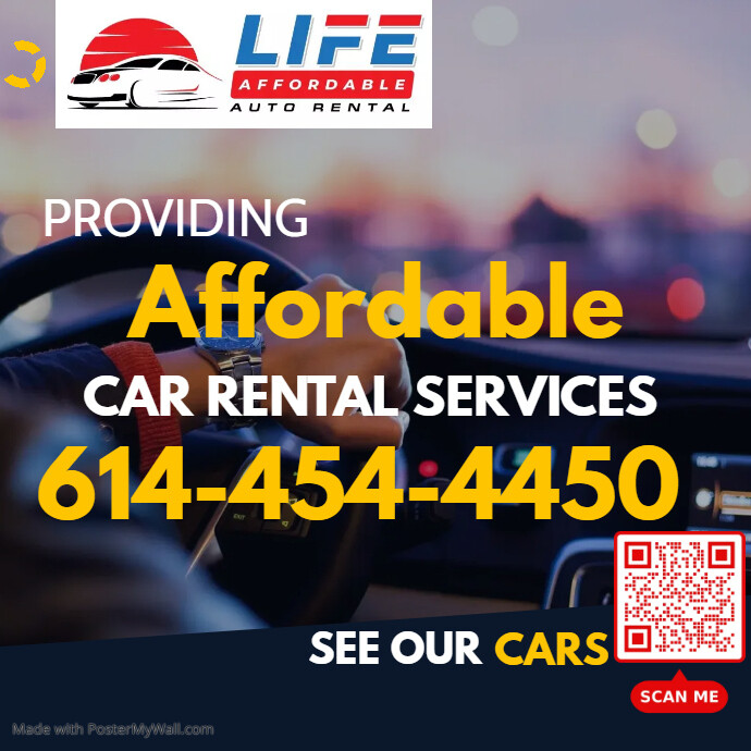 providing the cheapest car rental services PosterMyWall