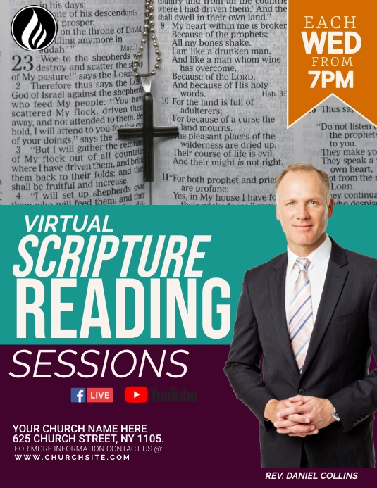 CH 119 Flyer (US Letter) template