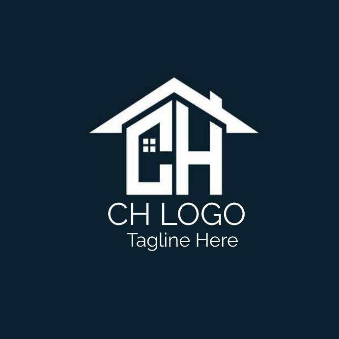 CH LOGO DESIGN Logotyp template