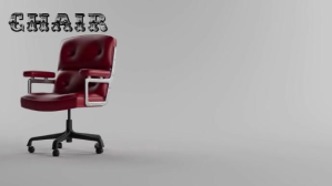สีเทา Furniture Advertisement Coverfoto til YouTube-kanal Template