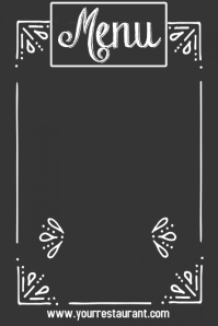 chalkboard poster template chalkboard poster template