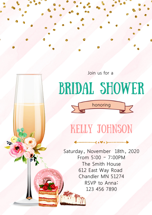 Dessert Party Invitation Samples