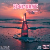 CHAMPAGNE PINK ALBUM COVER template