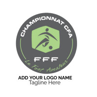 championnat national 2 championnat national 3 france logo template