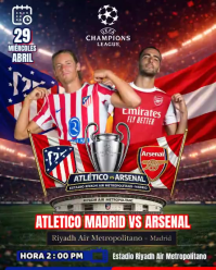 Champions League Match Instagram Portrait Video template