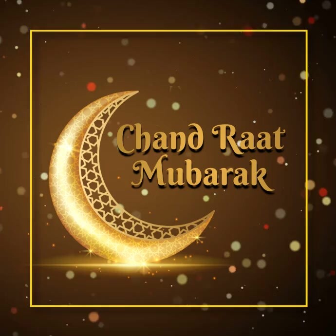 Chand raat , Eid, event Post Instagram template