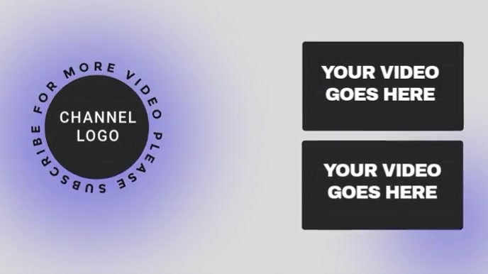 channel outro Template | PosterMyWall