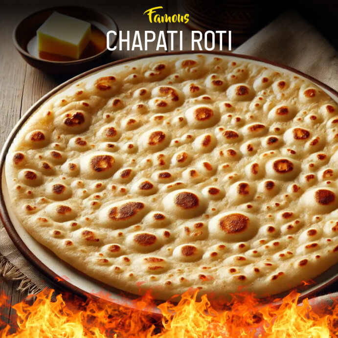 Copy of Chapati Roti | PosterMyWall