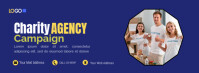 Charity Agency Campaign facebook cover template