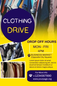 Charity Póster template