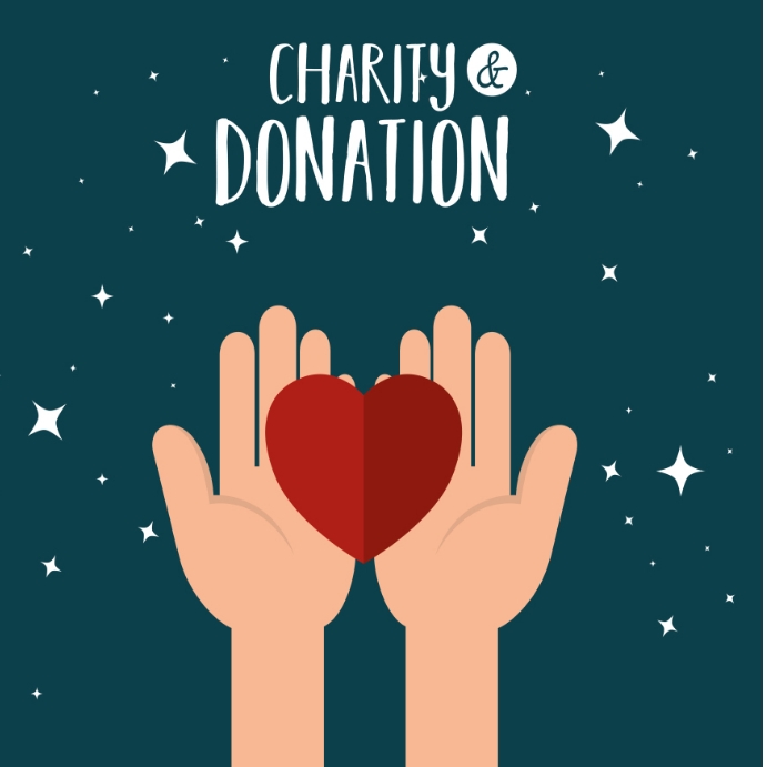 Donate Design Charity donation design flyer Template | PosterMyWall