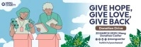 Charity Donation Drive Banner template