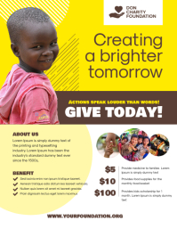 Free Online Fundraising Poster Maker Postermywall