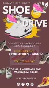 Charity Drive Instagram Reel template