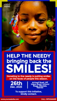 Charity Drive Template Instagram Story