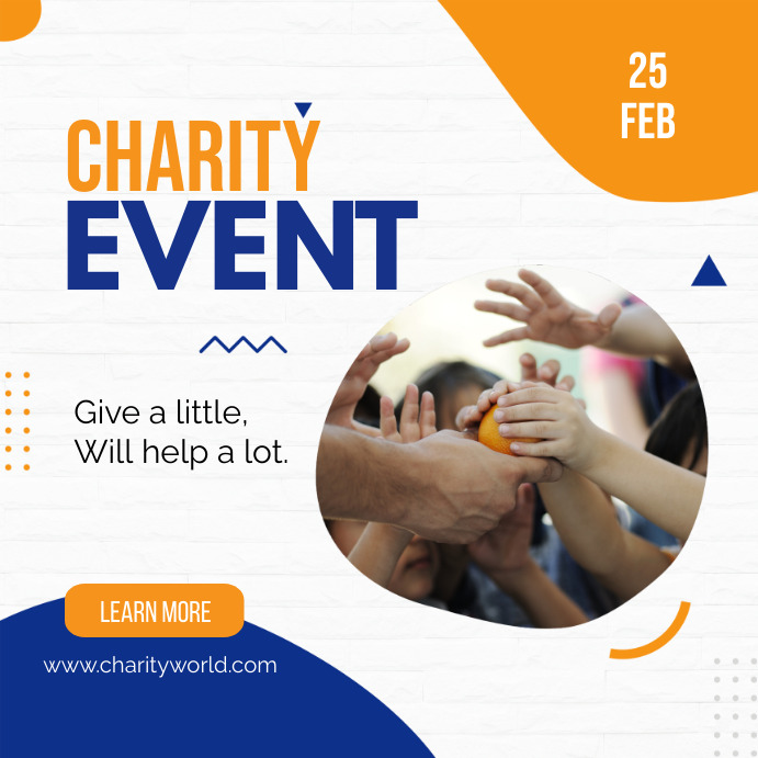 Charity Event Posts Charity Event 2022 Template | PosterMyWall