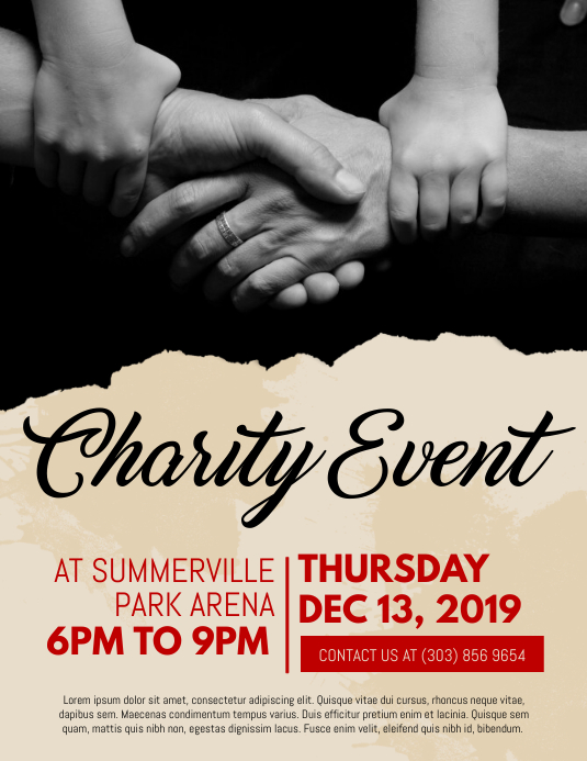 Image 7 for Charity Event Flyer Template