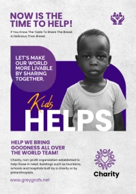 Charity Flyer A1 template
