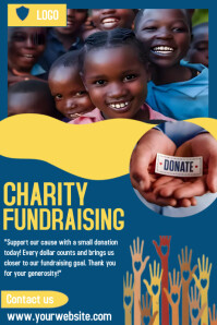 Fundraising Help Flyer Template | PosterMyWall