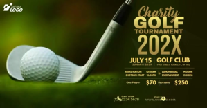 Charity Golf Tournament template
