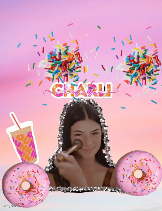 Charlie Flyer (US Letter) template