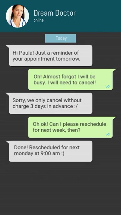 Copy of Chat Simulation | PosterMyWall