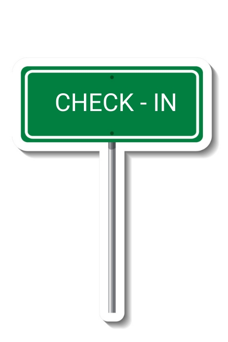 Copy of CHECK -IN | PosterMyWall