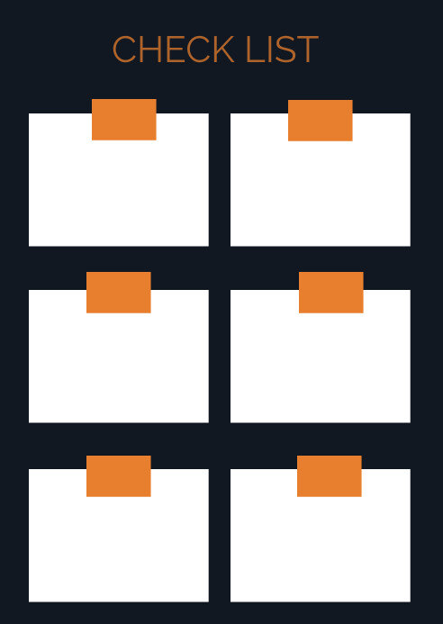 Check List Template | PosterMyWall