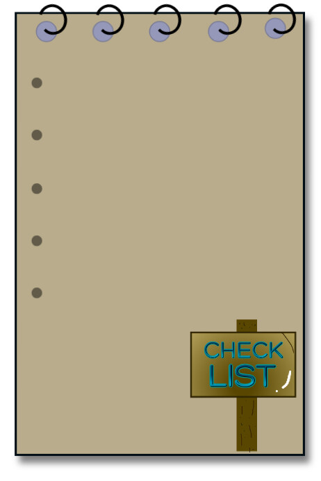 Checklist Format Poster Check list template | PosterMyWall