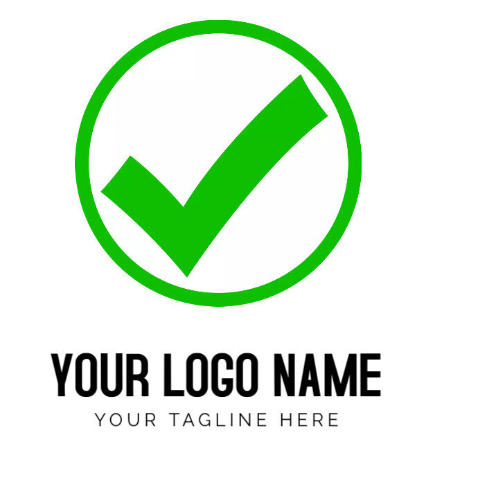 Check mark logo Template | PosterMyWall