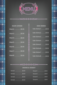 restaurant Menu Template | PosterMyWall