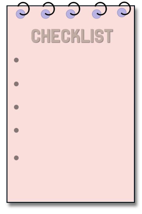 checklist Template | PosterMyWall