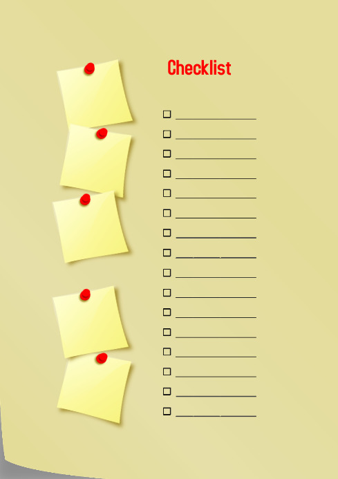 Copy of Checklist | PosterMyWall
