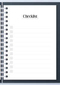 Modello Checklist | PosterMyWall