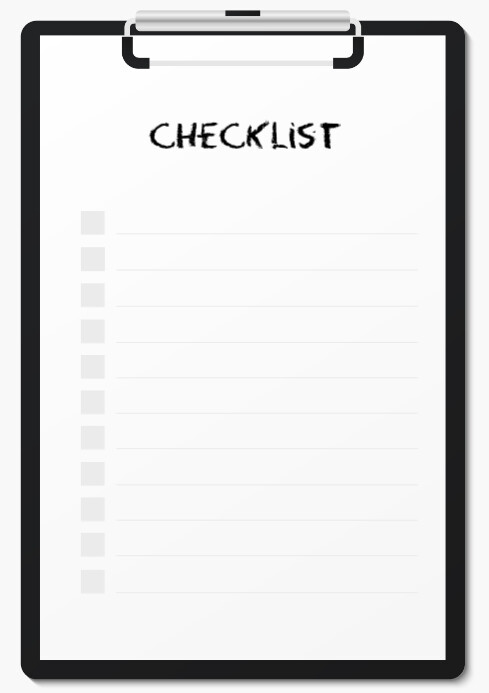 Checklist_notepad_black Template | PosterMyWall