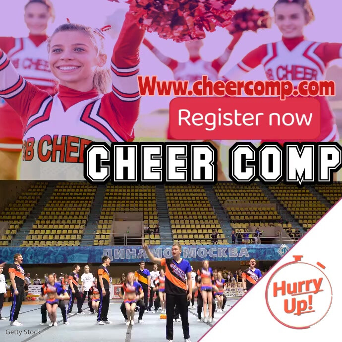 Cheer Comnp Plantilla de Cheer Comp Ad | PosterMyWall