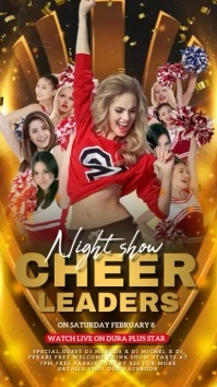 Cheerleaders Instagram Story template