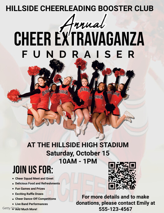 Cheerleading Flyer Template PosterMyWall