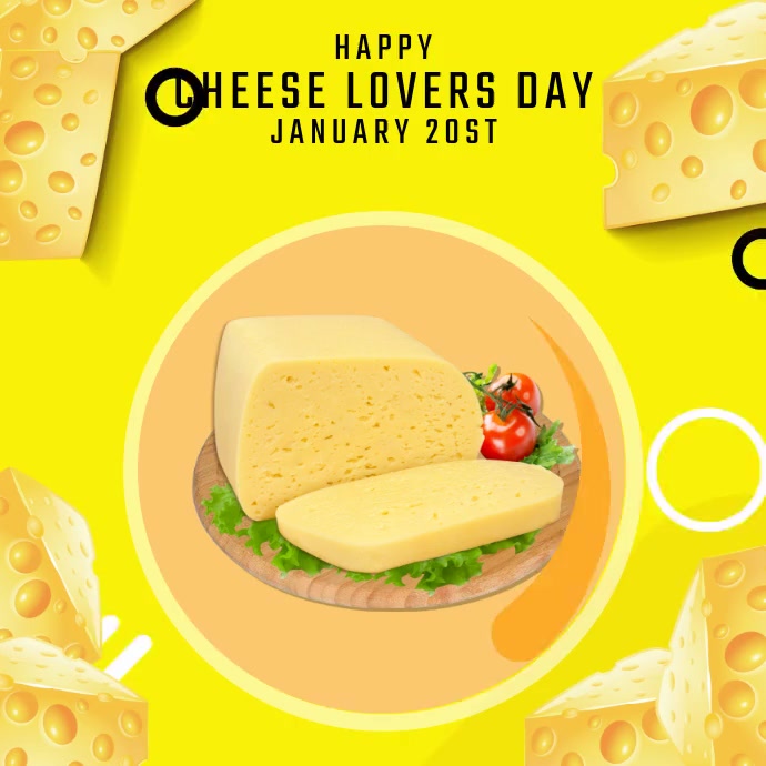 cheese lovers day Template PosterMyWall